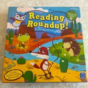 Reading Roundup Educational Reading Board Game